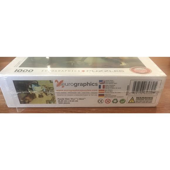 Little Girl & Her Sheltie 1000 Piece Jigsaw Puzzle Eurographics New - Picture 6 of 6